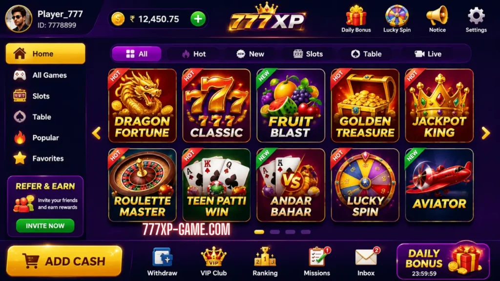 777xp Game APK Download