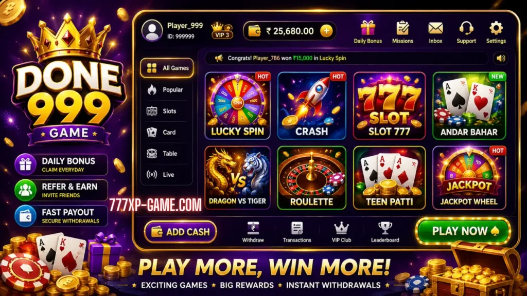 Done999 Game APK