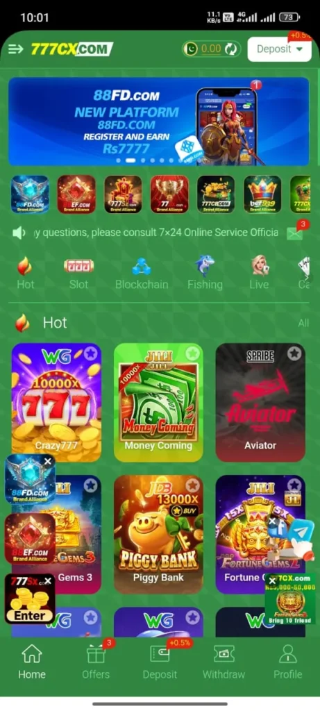 777CX Game