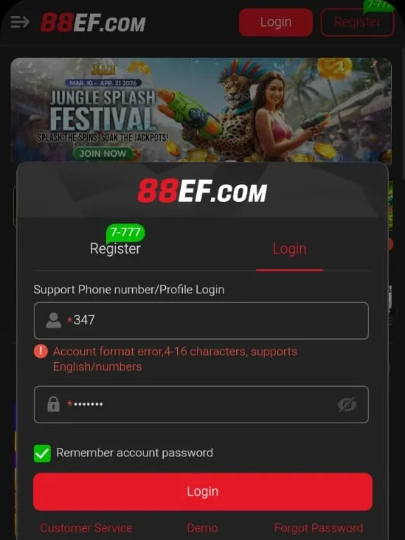 88EF Game Review