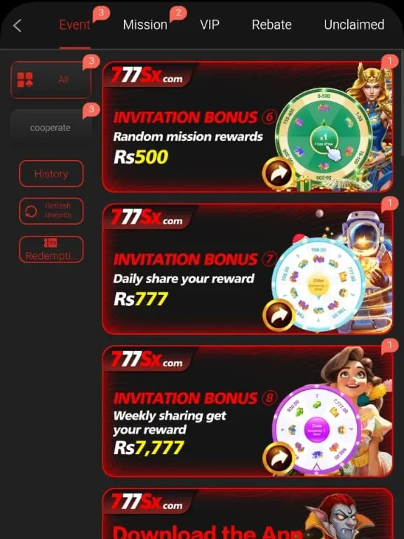 777SX Game APK