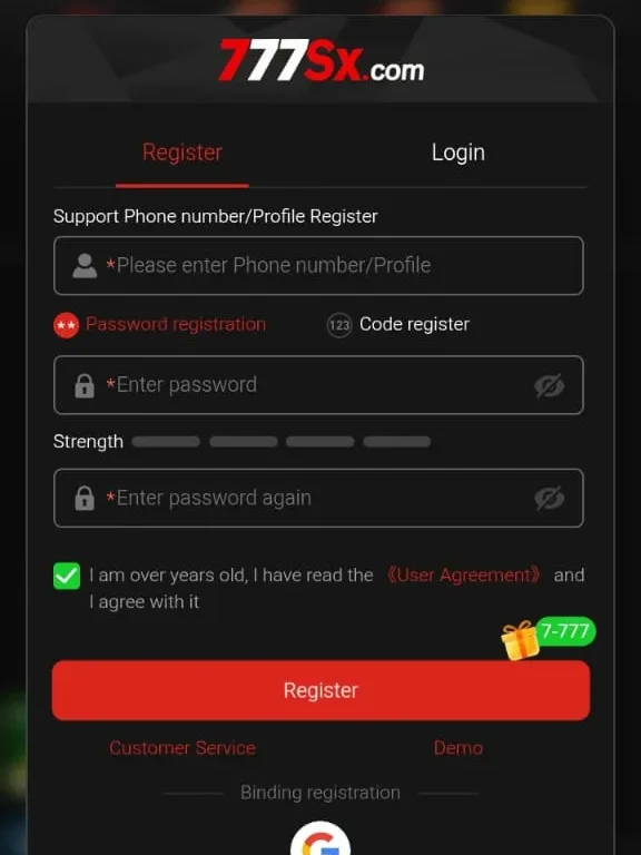 777SX Game APK