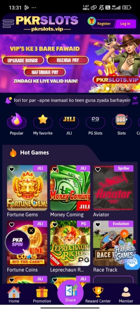 PKRSlots Game