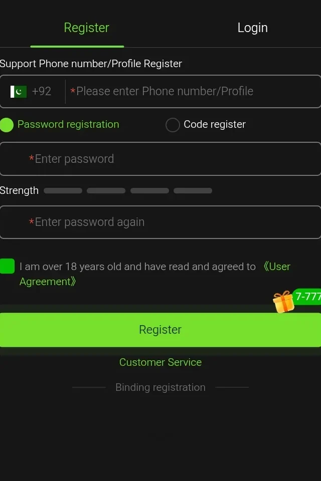 PKRFun Registration