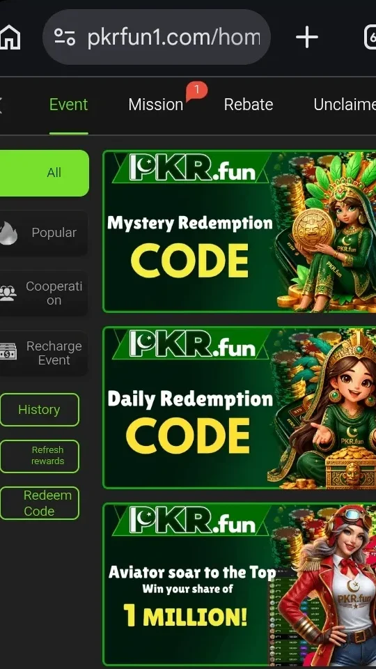 PKRFun Game Login