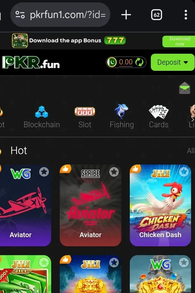 PKRFun Game Login
